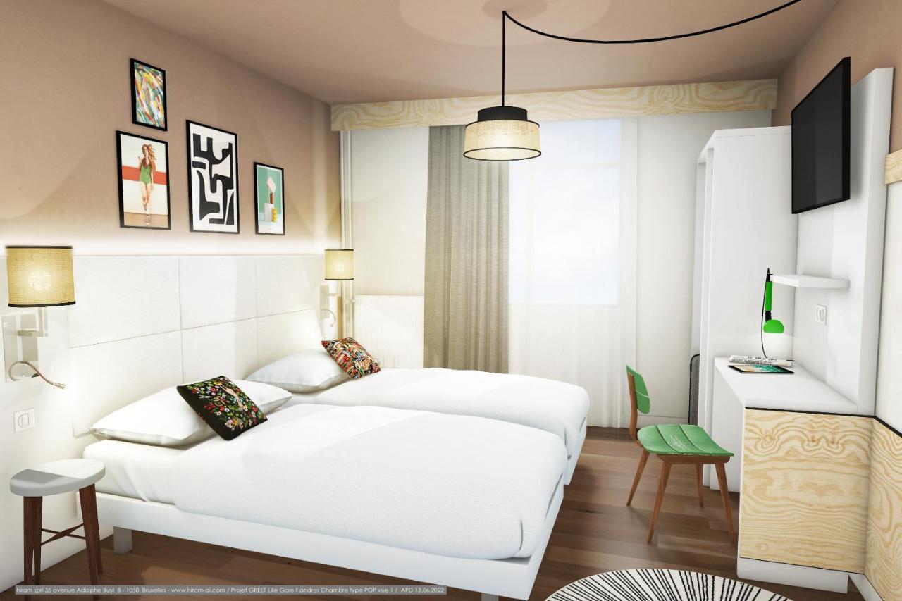 Greet Hotel Lille Gare Flandres - Groupe Accor Exteriér fotografie
